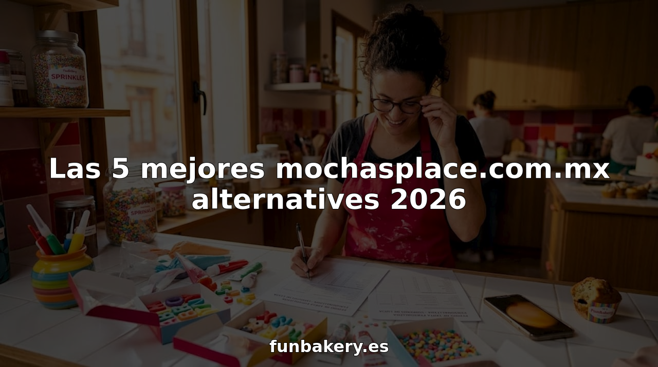 Pastelero revisando pedidos de figuras decorativas para tartas en la cocina