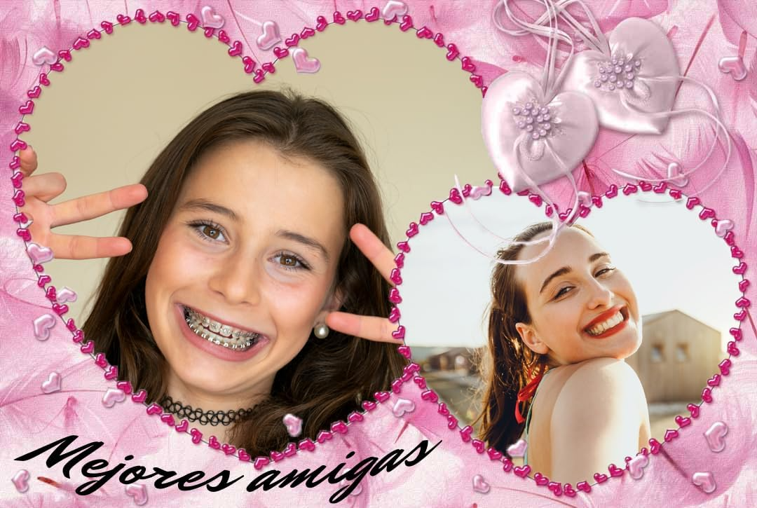 2 Corazones de Fotos