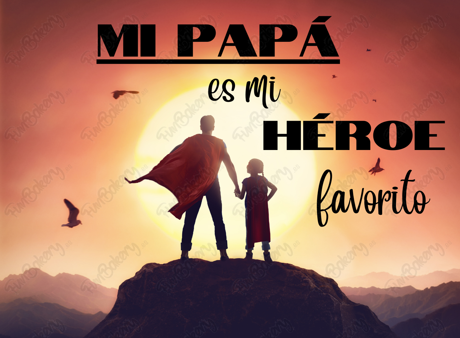 Feliz Día del Padre (Rectángulos)