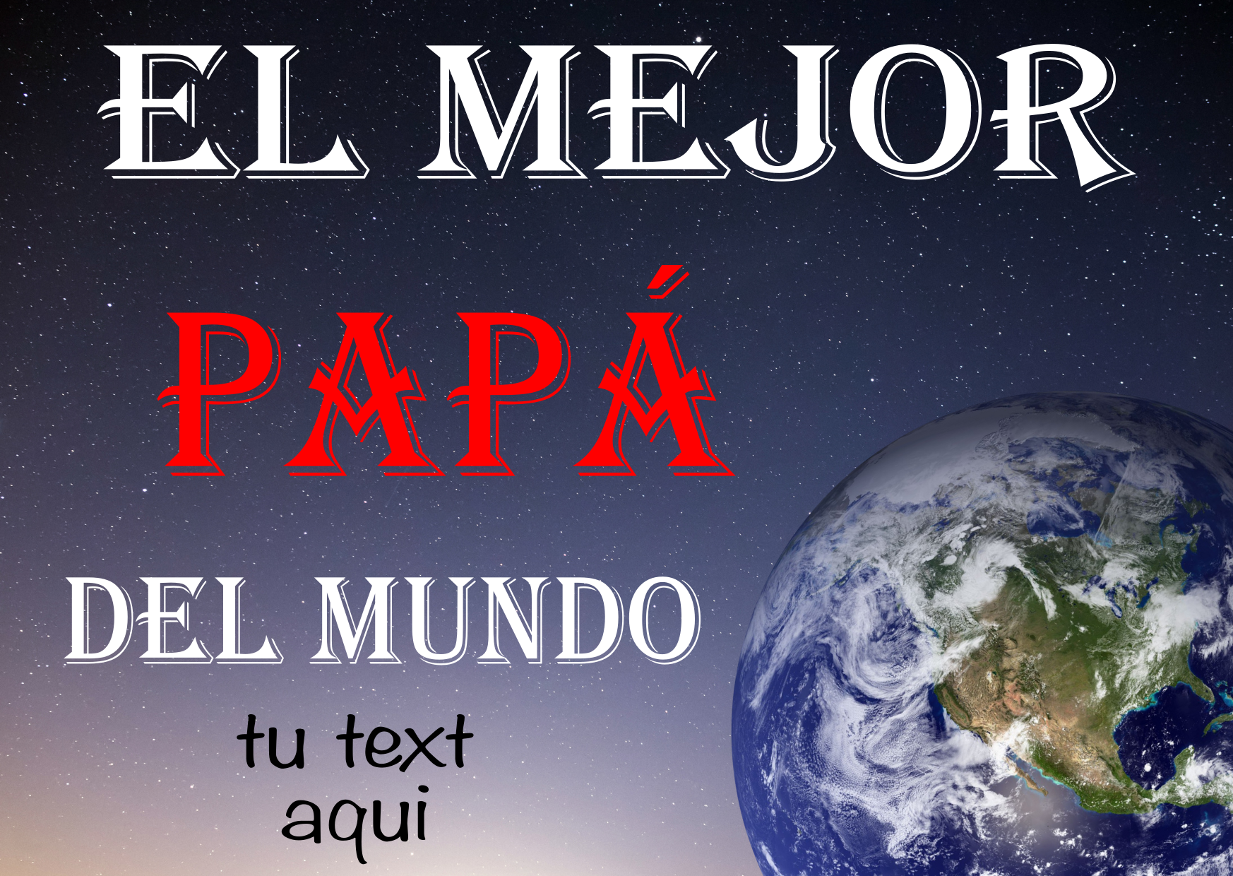 Feliz Día del Padre (Rectángulos)
