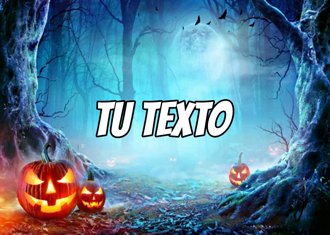 Papel de Azúcar HALLOWEEN Personalizado con Foto para Tartas y Magdalenas Infantiles
