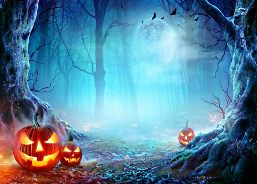 Papel de Azúcar HALLOWEEN Personalizado con Foto para Tartas y Magdalenas Infantiles