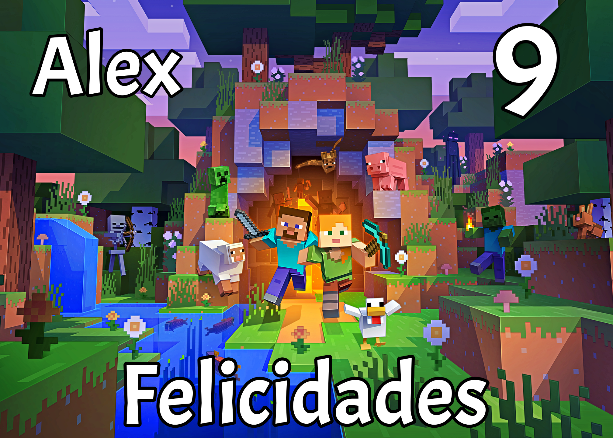 Minecraft (Rectángulos 1-6)
