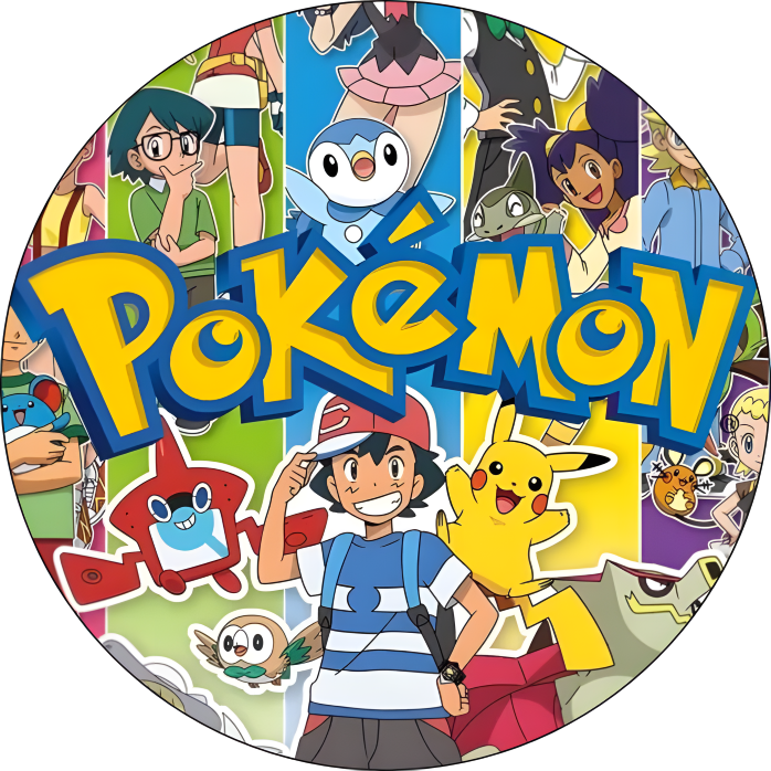 Papel de azúcar Pokémon personalizado para decorar tartas infantiles
