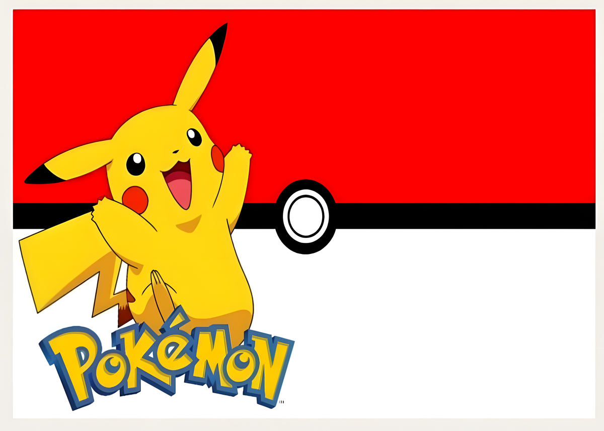 oblea Pokémon personalizada, imagen comestible, papel de azúcar, tarta de cumpleaños and nombre y edad.