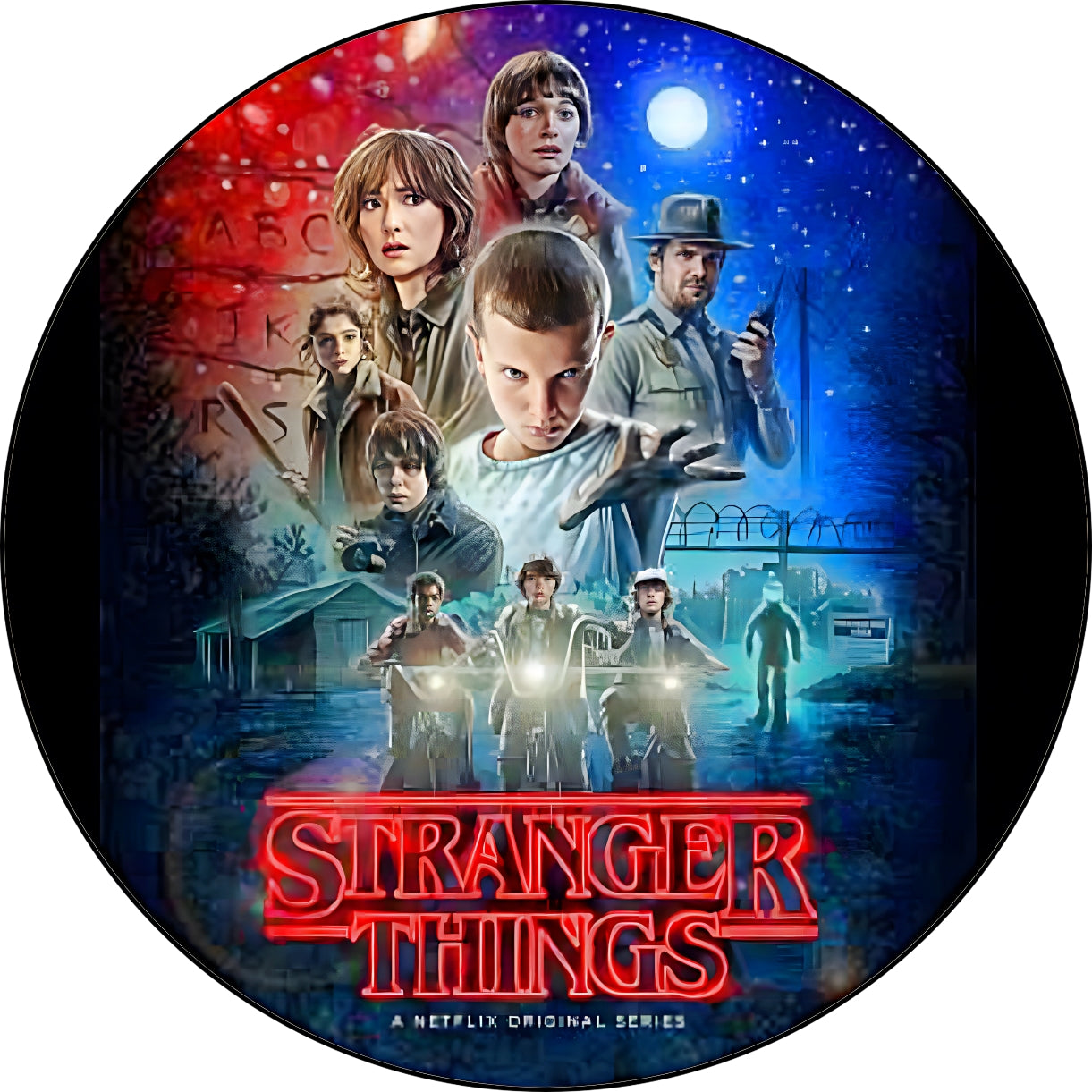 Stranger-Things-5-Oblea-personalizada-comestible-decoración-tarta-cumpleaños