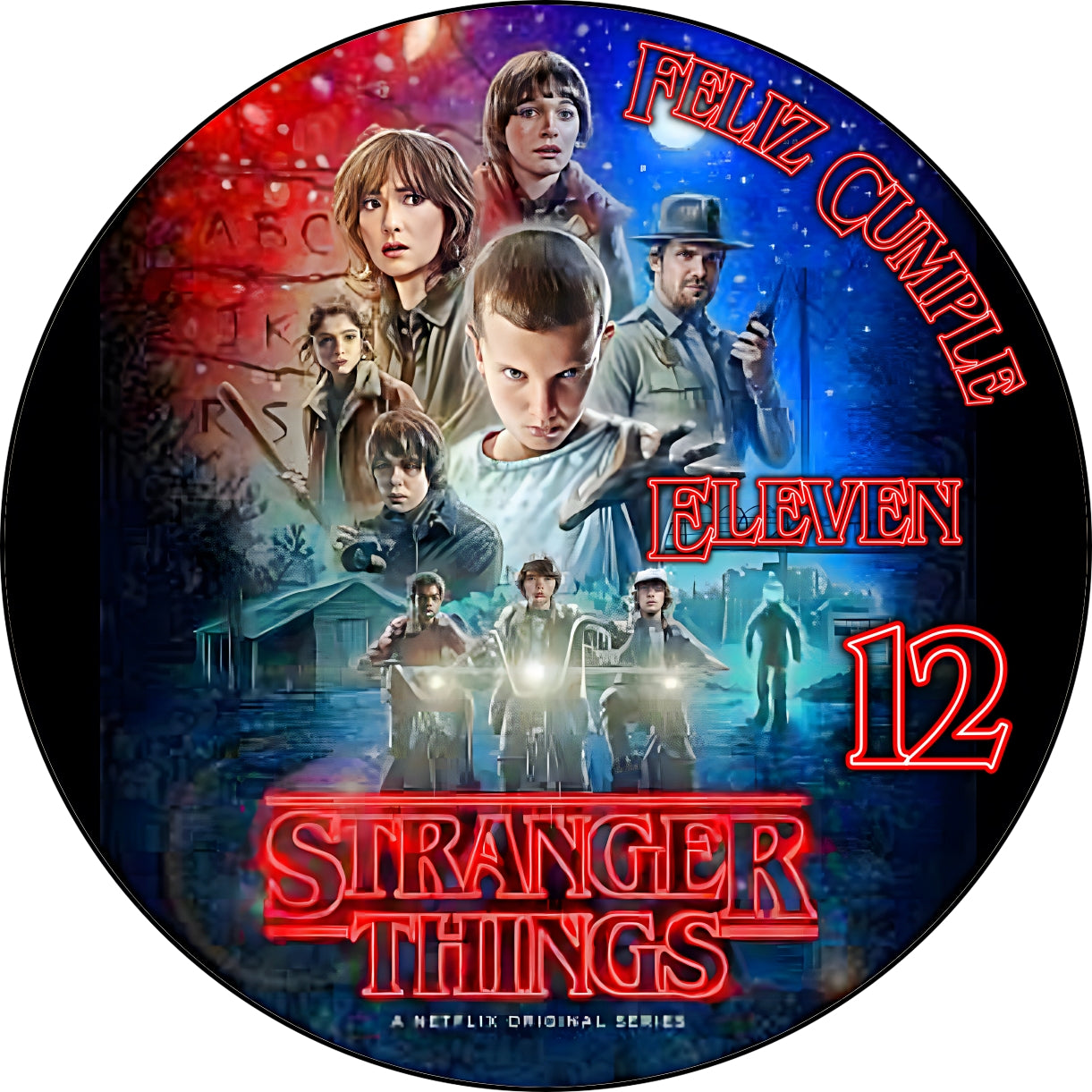Stranger-Things-5-Oblea-personalizada-comestible-decoración-tarta-cumpleaños