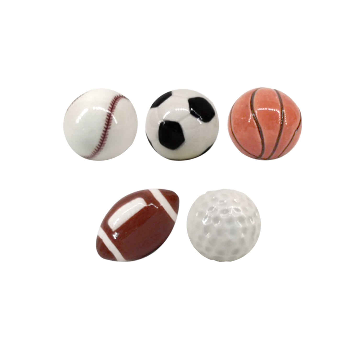 Figuras de porcelana para tartas deportivas en 3D