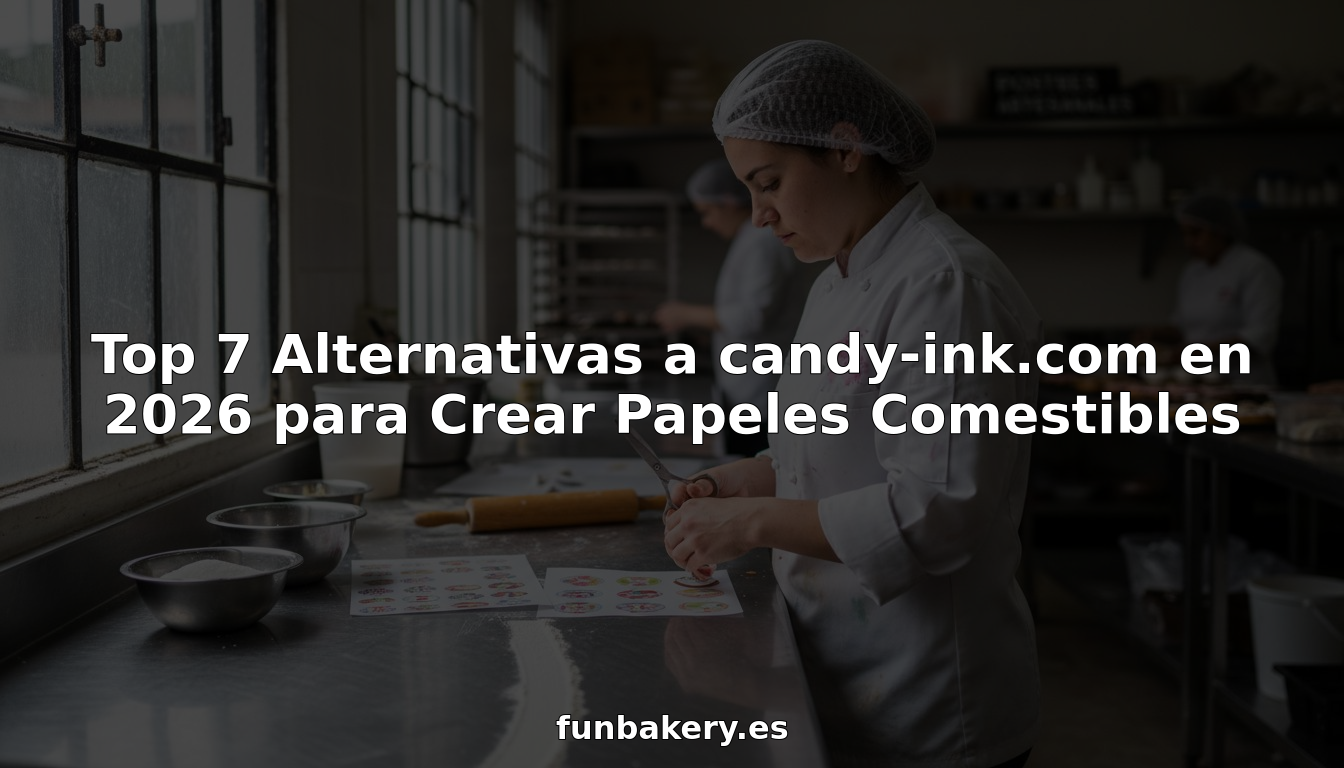 Pastelero especializado en decorar con papel comestible