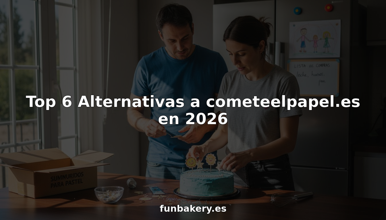 Padres que decoran pasteles utilizando figuras comestibles