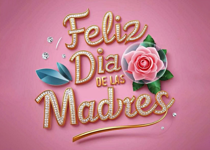 Topper comestible Día de la Madre para tarta con madre e hija, papel de azúcar personalizado