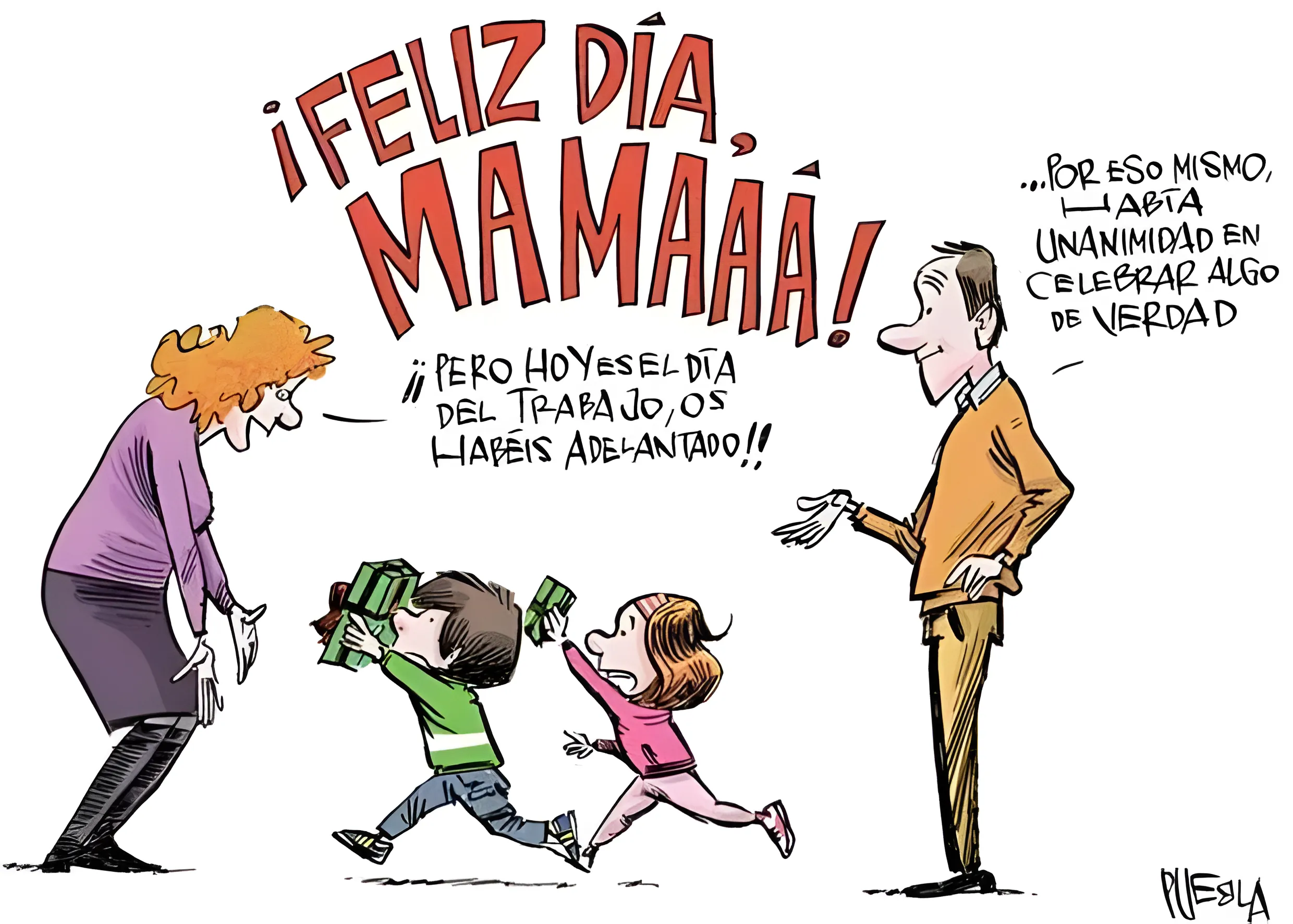 Topper comestible Día de la Madre para tarta con madre e hija, papel de azúcar personalizado