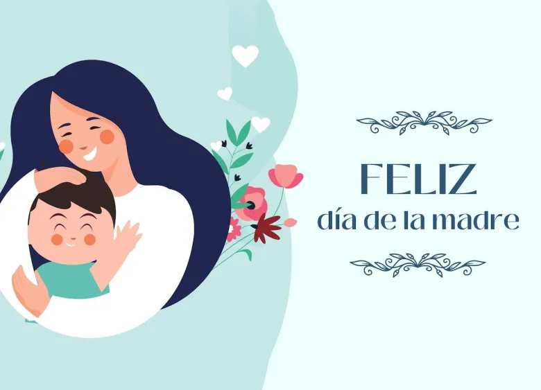 Topper comestible Día de la Madre para tarta con madre e hija, papel de azúcar personalizado