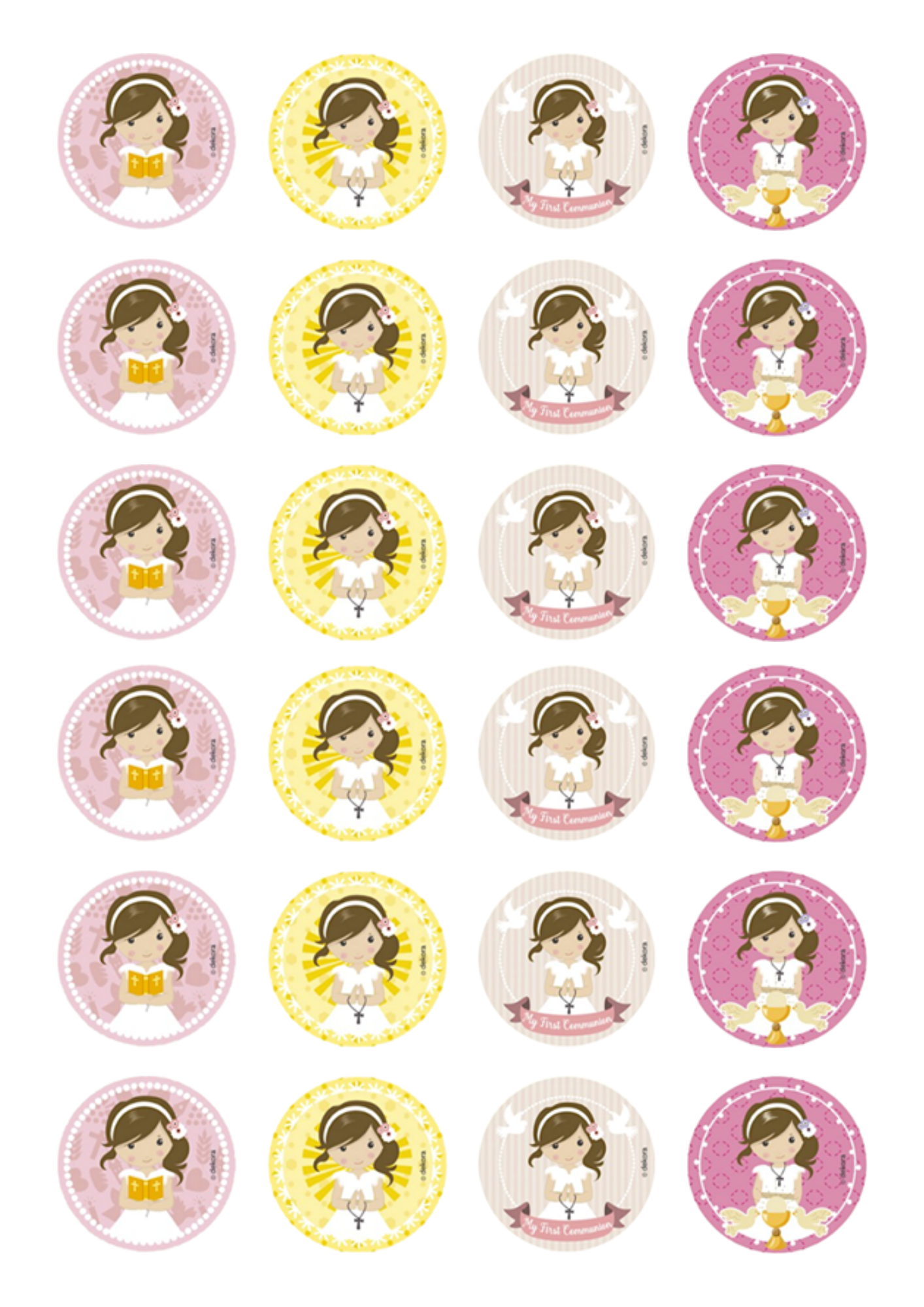 Mi Primera Comunión, Niña