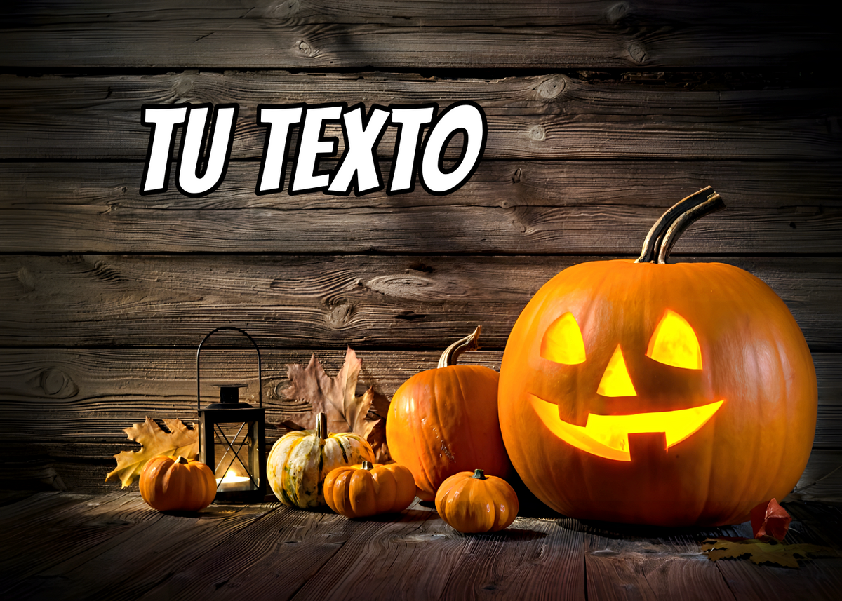Imagen Comestible HALLOWEEN Personalizada con Foto para Tartas y Magdalenas de Cumpleaños Infantil (Copy)
