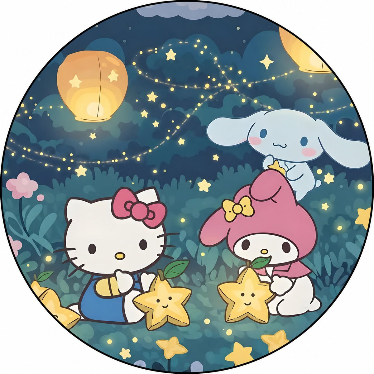 Oblea comestible personalizada HELLO KITTY con foto y texto