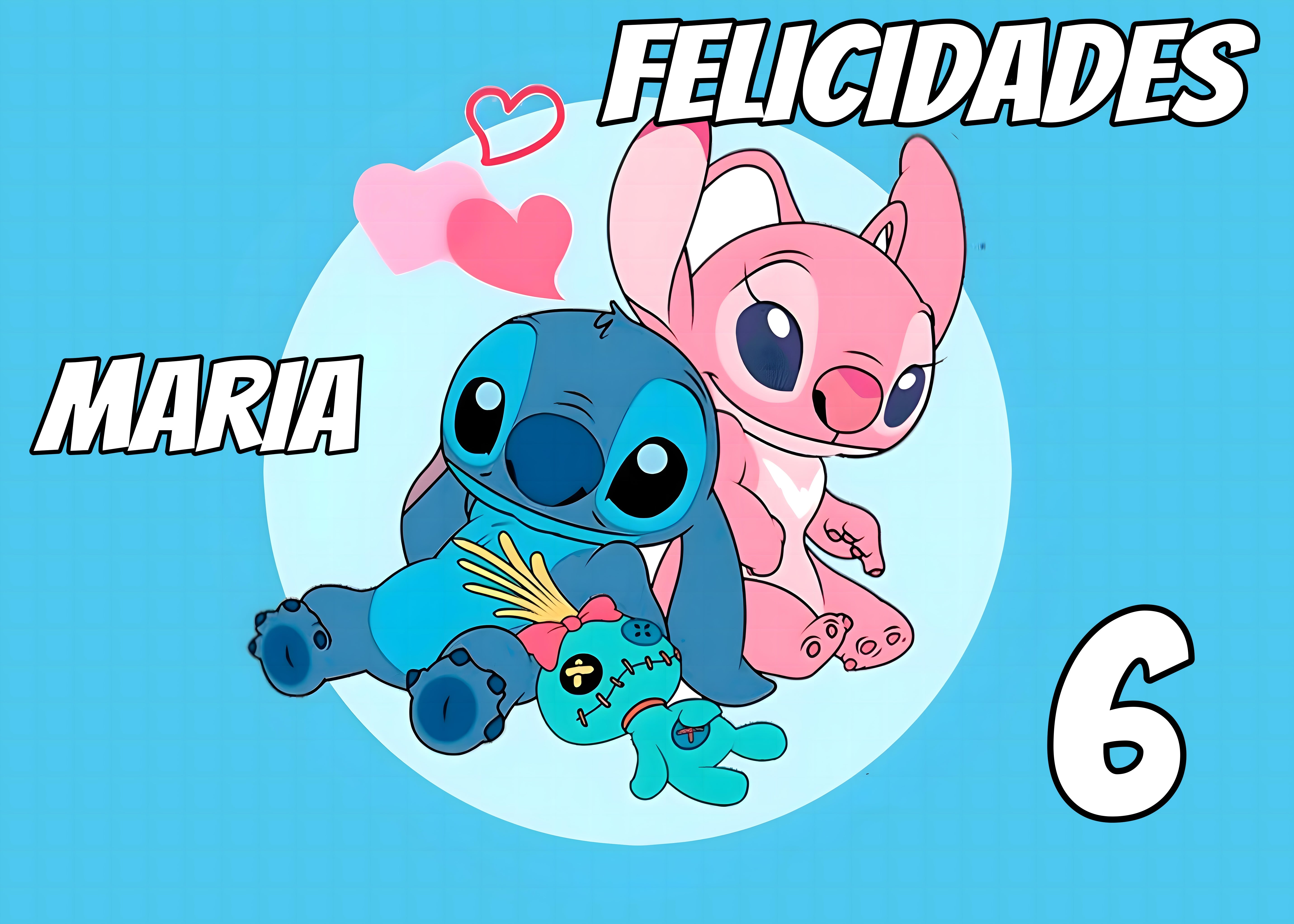 Lilo Y Stitch (Rectángulos 1-6)
