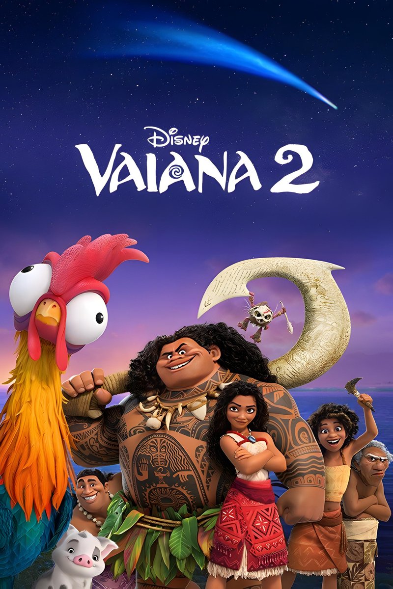 Lámina comestible MOANA, VAIANA con nombre para decorar tartas