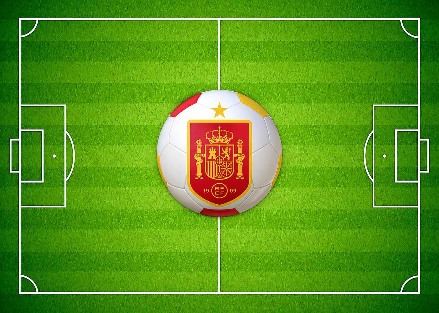 Decoración Comestible MUNDIAL DE FÚTBOL - ESPAÑA para Tartas de Cumpleaños con Imagen Personalizada
