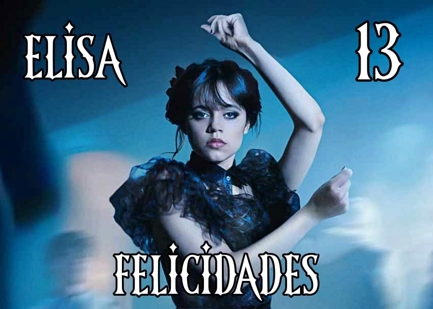 Decoración para Tartas y Magdalenas WEDNESDAY Personalizada con Foto – Papel de Azúcar o Oblea