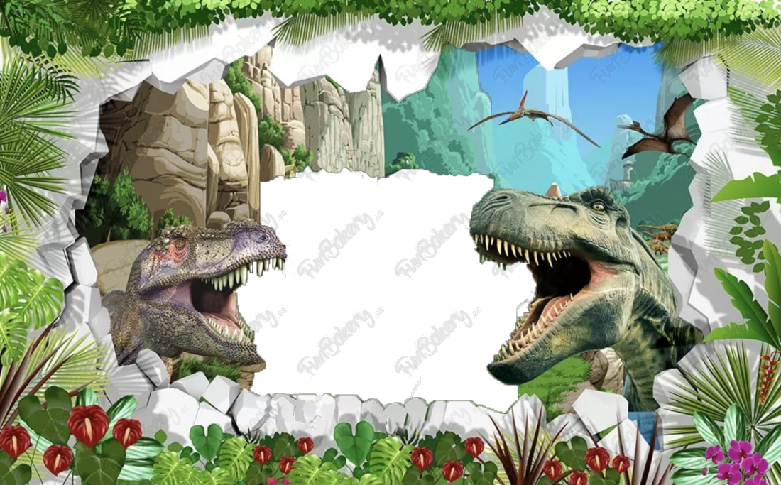 Dinosaurios (Marcos de Rectángulos)